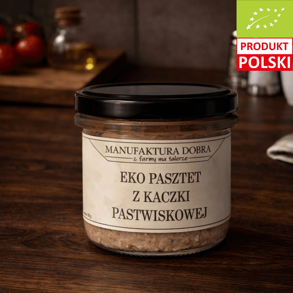 EKO Pasztet z Kaczki Pastwiskowej 190 g