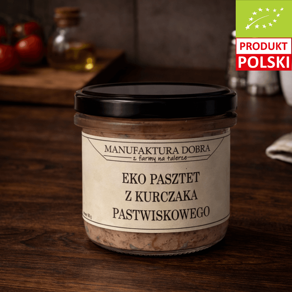 EKO Pasztet z Kurczaka Pastwiskowego 190 g