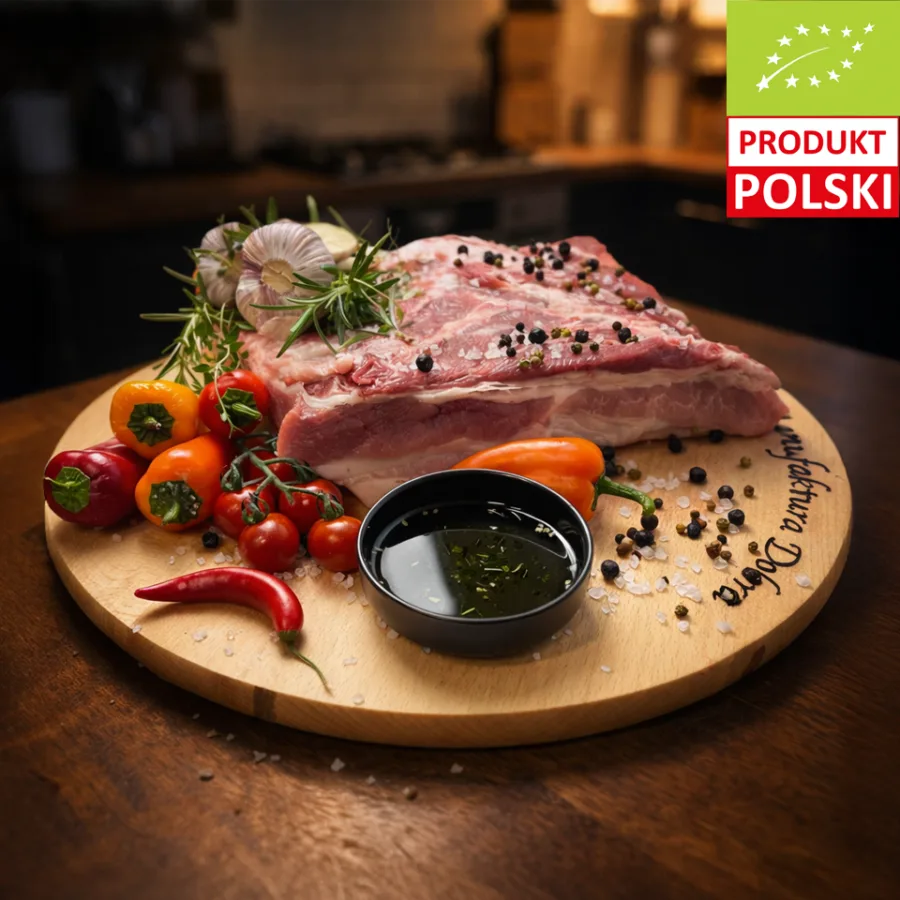 Boczek wieprzowy bez kości EKO ok. 0,5 kg