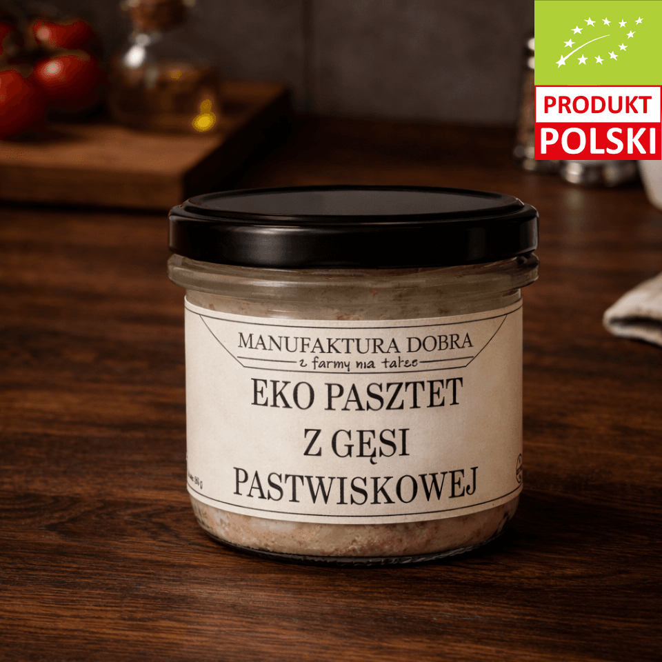 EKO Pasztet z Gęsi Pastwiskowej 190 g